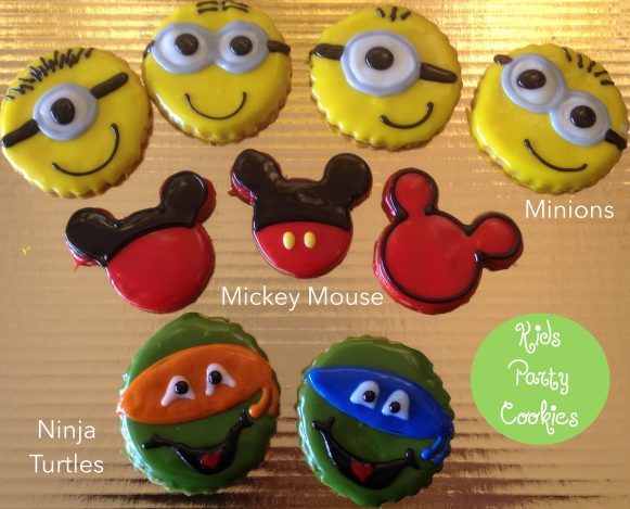 Kids Party Cookies Kids Party Cookies