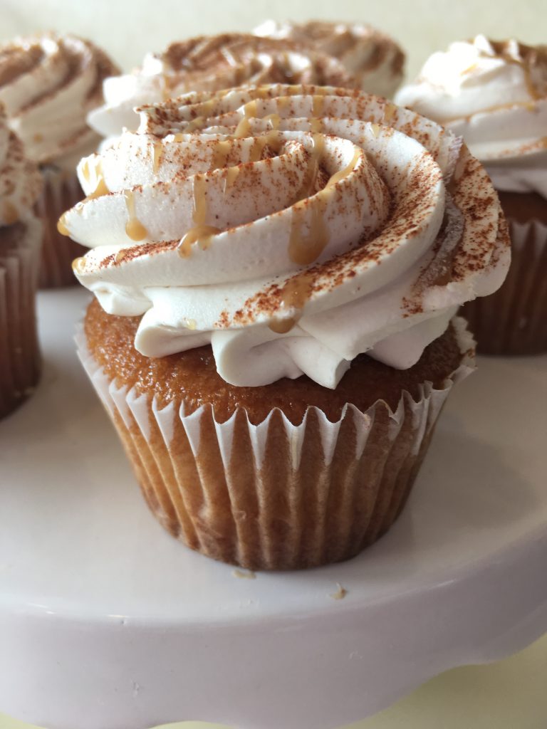 Tiramisu Caramel Apple Cupcake