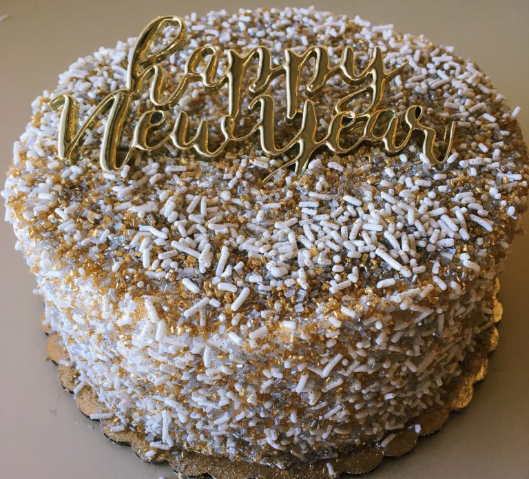 New Year’s Eve 2018 Cake New Year's Eve 2018 Cake