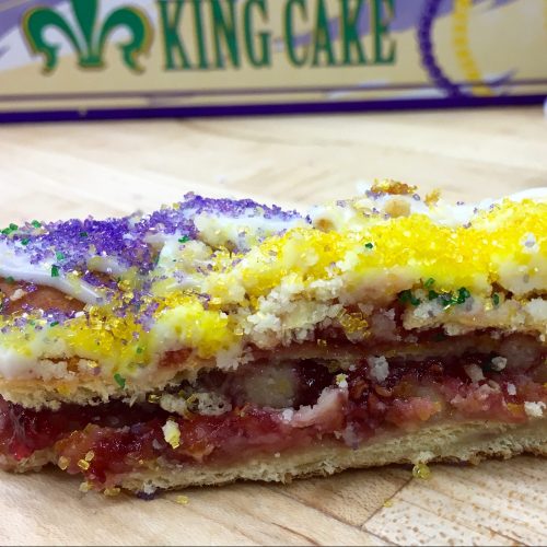 RASPBERRY King's Cake Raspberry - Mardi Gras