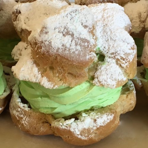 Green Cream Puffs – St. Patricks Day Green Cream Puffs - St. Patricks Day
