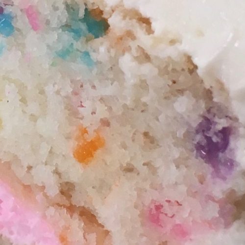 Funfetti Cake Slice Funfett Cake