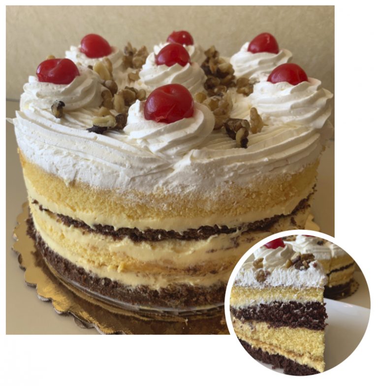 Custard Torte
