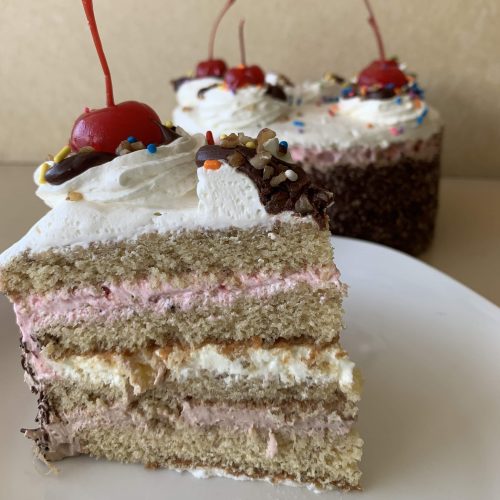 Banana Split Torte Banana Split Torte