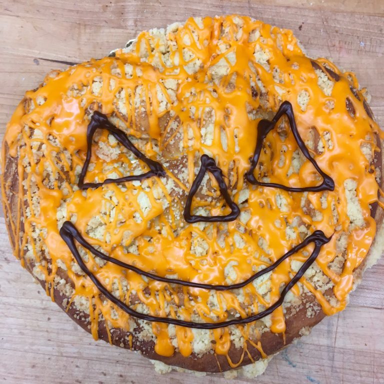 Pumpkin Face Coffeecake Pumpkin Face Coffeecake