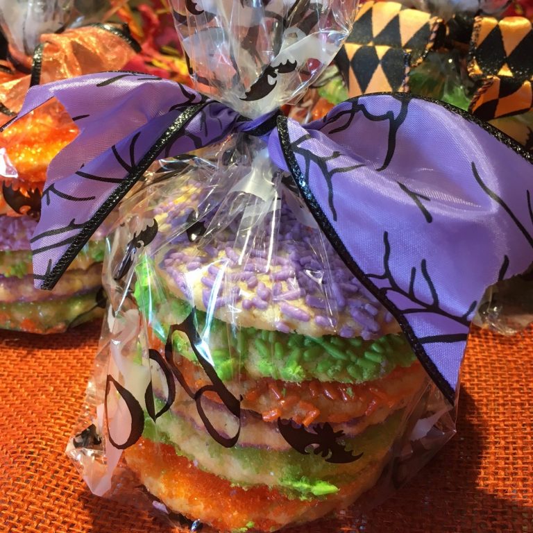 Halloween Cookie Bag Halloween Cookie Package of 6