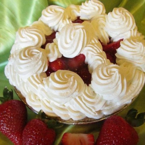 Fresh Strawberry Fresh Strawberry Cream Pie