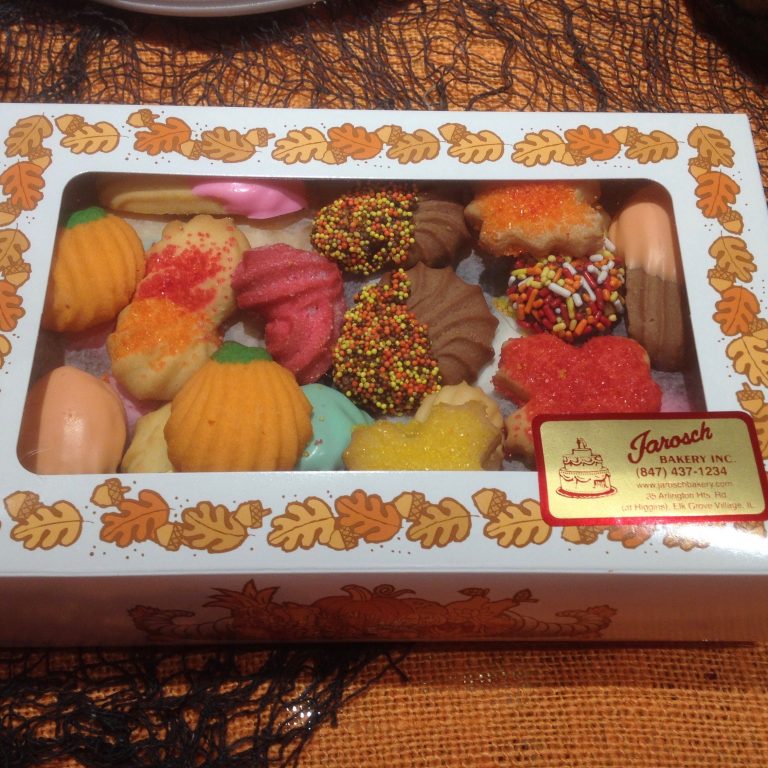 Fall 1# Butter Cookie Box Fall 1# Butter Cookie Box