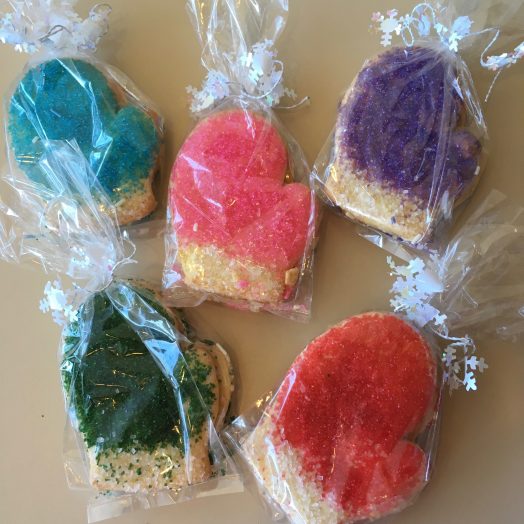 Mitten Cookie Bags Hot Cocoa Mousse Cup