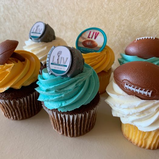Buttercream Cupcakes Game Day Football Cupcakes 2020