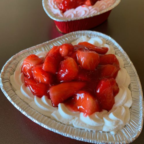 Mini Strawberry Cheesecake Heart – Valentines Day Mini Strawberry Cheesecake Heart - Valentines Day