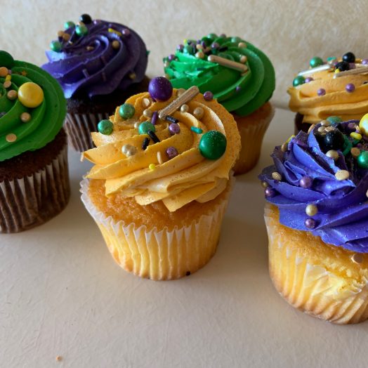 Cupcake Packs Mardi Gras Cupcakes 2020