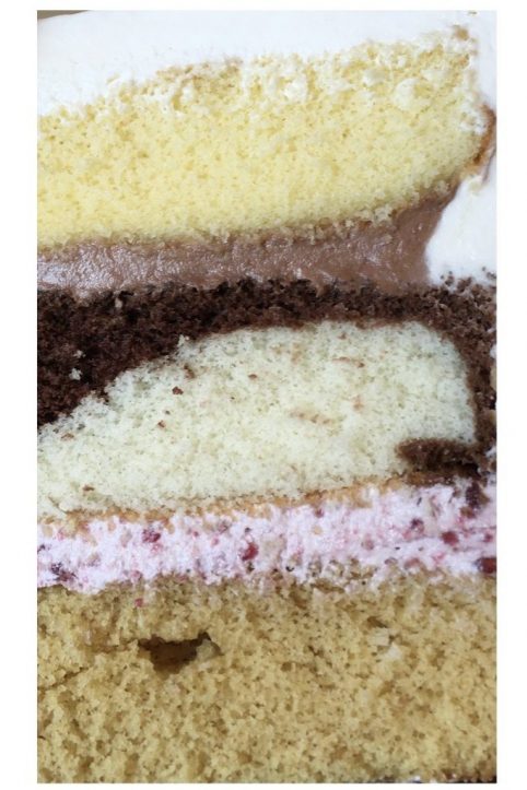 Round Wedding Cake Slice Round Wedding Cake Slice