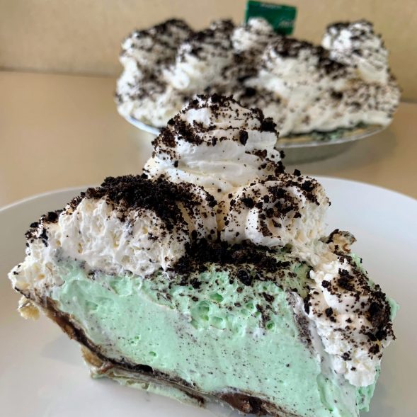 Grasshopper Pie Chocolate Cream Pie