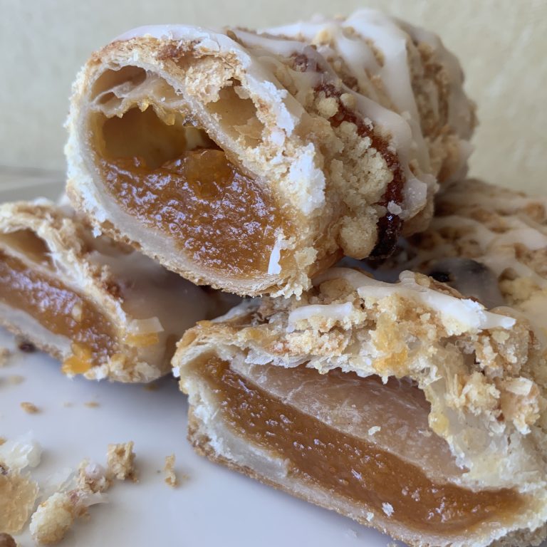 Apricot Pastry Sticks Apricot Pastry Sticks