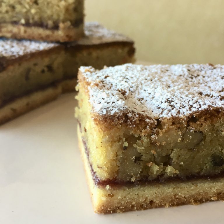 Raspberry Walnut Slices Raspberry Walnut Slices