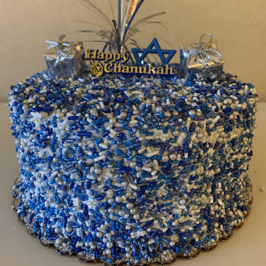 Sprinkle Cake – Hanukkah Sprinkle Cake - Hanukkah
