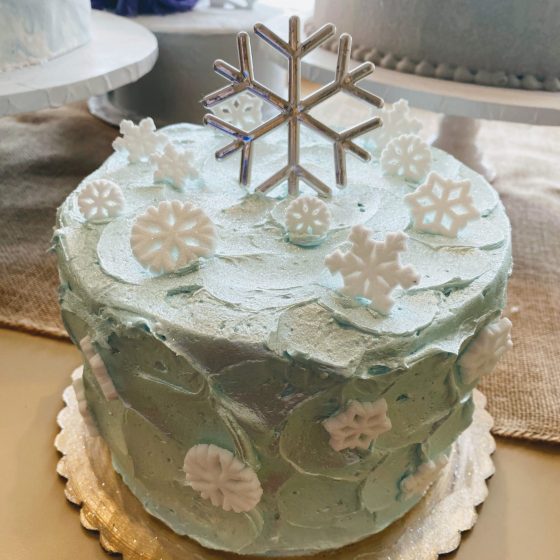 Snowflake Cake 2020 Snowflake Cake