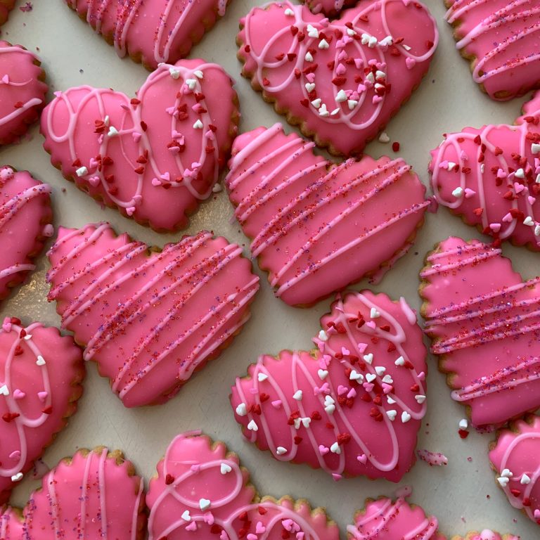 Iced Valentine Heart Cookie 2021 Iced Valentine Heart Cookie