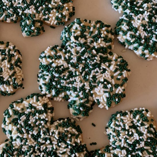 Shamrock Sprinkle Cookie Shamrock Sprinkle Cookie