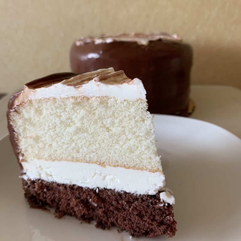 Half and Half Layer Cake Slice Half and Half Layer Cake 2021