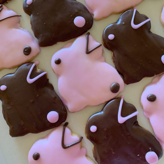 Large Rabbit Cookies Large Rabbit Cookies