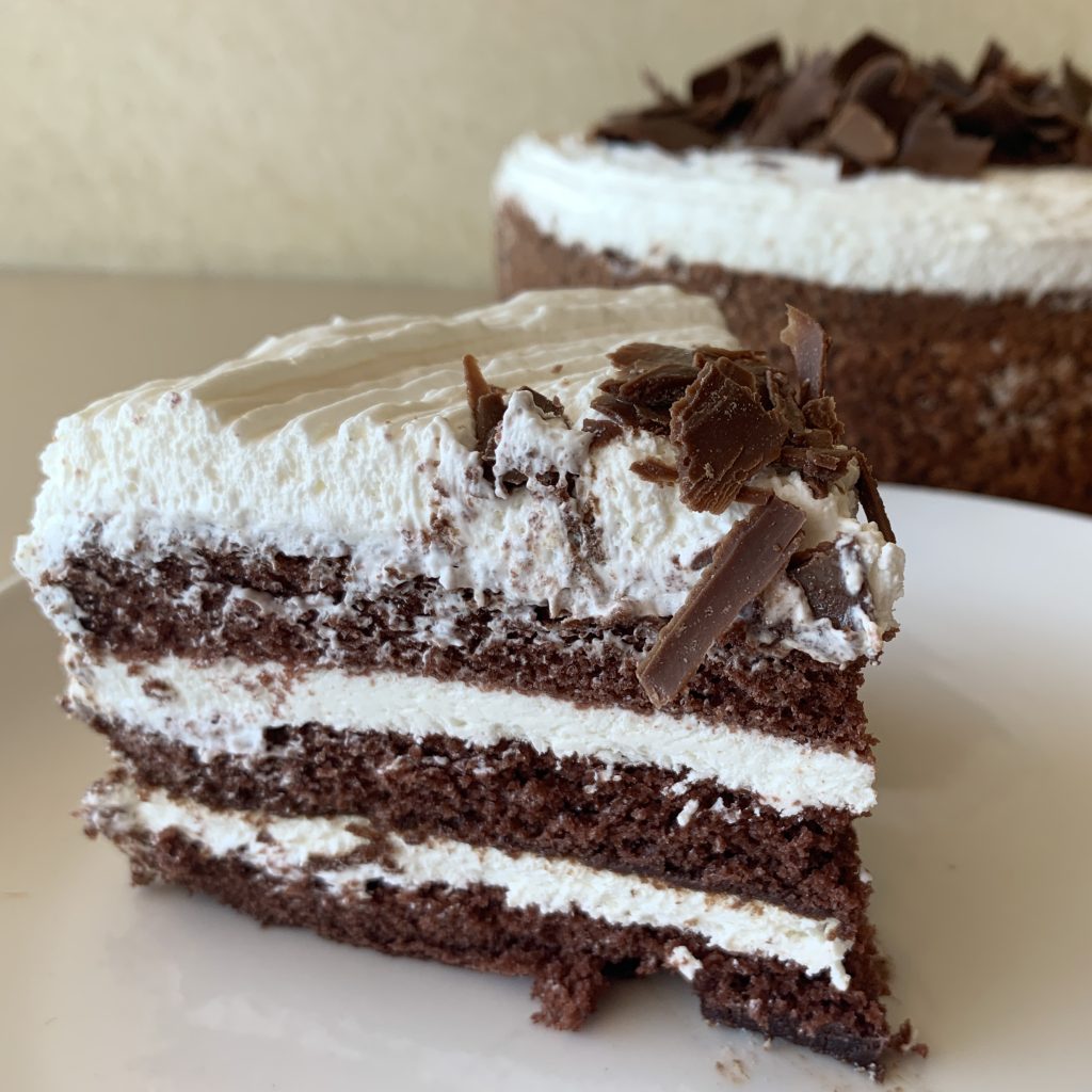 Devil’s Food Whipped Cream Cake Devil's Food Whipped Cream Cake