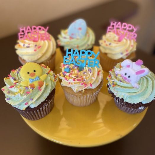 Easter Pre-pack cupcakes 2023